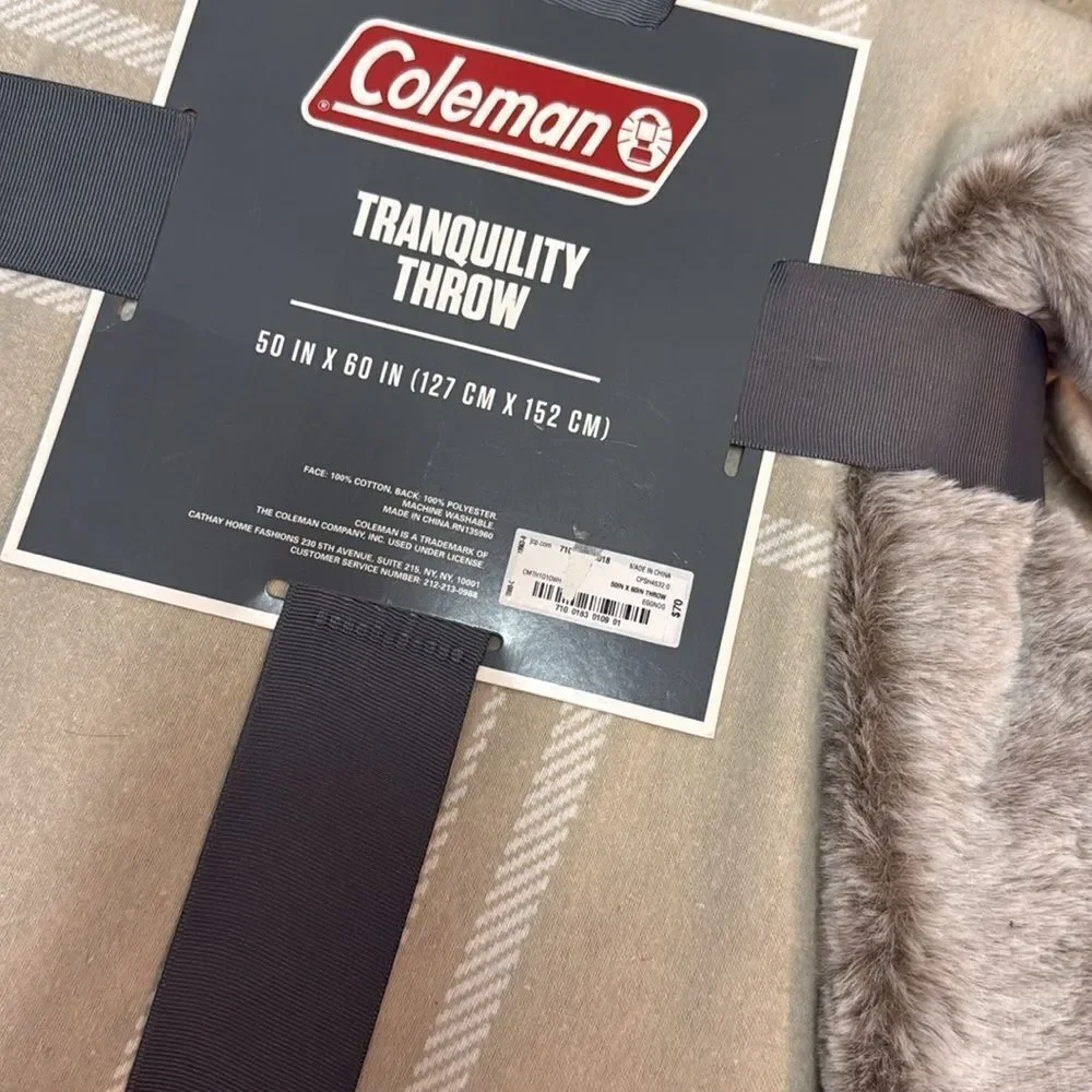 Coleman tranquility throw Throw Blanket 50x60‎